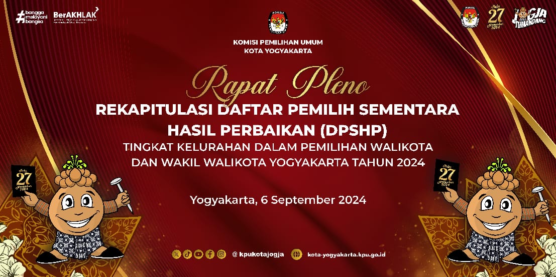 Rapat Pleno Rekapitulasi Daftar Pemilih Sementara Hasil Perbaikan (DPSHP)