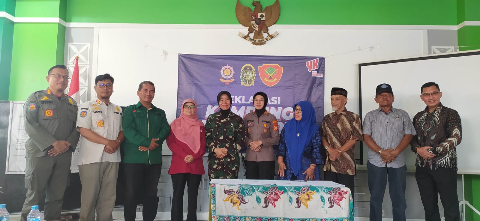 DEKLARASI FKPT FORUM KAMPUNG PANCA TERTIB (KAMPUNG PANEMBAHAN DAN KAMPUNG LANGENASTRAN)